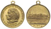 Adam Mickiewicz - medalik z uszkiem na pamiatkę 