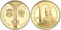 200 złotych 2001, KARDYNAŁ WYSZYŃSKI, złoto 15.5