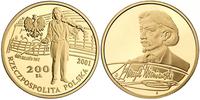 200 złotych 2001, WIENIAWSKI, złoto 15.56 g