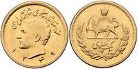 Pahlavi (1349) 1970 rok, złoto 8.19g
