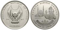 10 franków 2007, Pielgrzymki Jana Pawła II - Alb