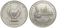 10 franków 2007, Pielgrzymki Jana Pawła II - Cze