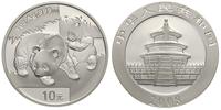10 yuanów 2008, Misie panda, 1 uncja srebra "999