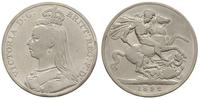 1 korona 1892, srebro "925" 27.55 g, czyszczona,