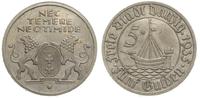 5 guldenów 1935, Berlin, Koga, patyna, Parchimow