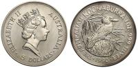 5 dolarów 1990, Ptak Kukabura, srebro '999' 31.4