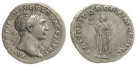 denar 112-114, Rzym, Aw: Popiersie w prawo, IMP 
