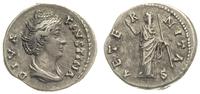 denar po 141 r, Rzym, Aw: Popiersie cesarzowej w