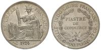 1 piastra 1924/A, Paryż, srebro 26.96 g, uderzen