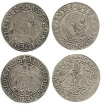 zestaw groszy 1538 i 1543, Królewiec, razem 2 sz