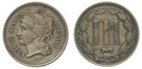 3 centy 1868, patyna