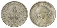 1 złoty 1925, Londyn, Kobieta z kłosami, minimal