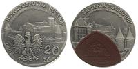 20 złotych 2002, Warszawa, Malbork, moneta ceram