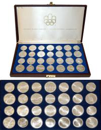 set: monety srebrne z olimpiady w Kanadzie 1976,