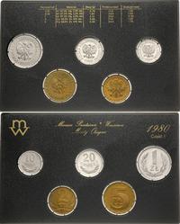 10, 20 groszy oraz 1, 2, 5 złotych 1980, Warszaw