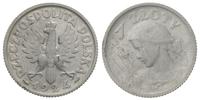 1 złoty 1924, Paryż, Kobieta z kłosami - róg i p