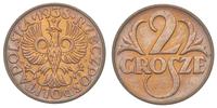 2 grosze 1938, Warszawa, wyszukany, gabinetowy s