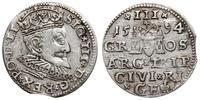 Polska, trojak, 1594