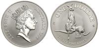 1 dolar 1996, Kangur z młodym, srebro 31.56 g, s