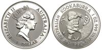 1 dolar 1993, Ptak Kookaburra, srebro 31.93 g, s