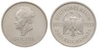 3 marki 1932/F, Stuttgart, wybite z okazji 100. 