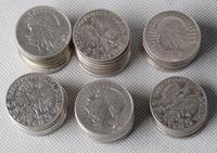srebro lokacyjne 50x 5 złotych  1932-34, zestaw 