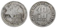 10 marek 1943, Łódź, aluminium 2.51 g, grubość 1