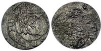 szeląg 1652, Wilno, niecentrycznie wybita moneta