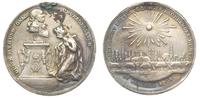 srebrny medal J. Kittel'a z 1791 roku, wybity z 