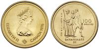 100 dolarów 1976, OLYMPIADA, złoto "585" 14.68 g