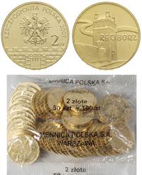 2 złote x 50 szt. (worek menniczy) 2007, Racibór