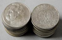 srebro lokacyjne 20 x 10 złotych 1935-1937, lot: