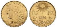 10 franków 1916, złoto 3.23 g
