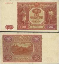 100 złotych 15.05.1946, seria zastępcza Mz, bard