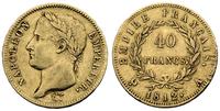 40 franków 1812/A, Paryż, złoto 12.84 g