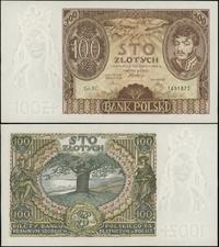 100 złotych 9.11.1934, seria BE., pięknie zachow