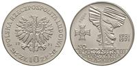 10 złotych  1971, Warszawa, 50 Rocznica III Pows