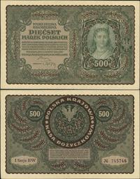 500 marek polskich 23.08.1919, I Serja BW, prawy