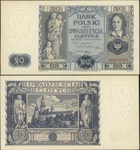 20 złotych 11.11.1936, seria AP, przyżółcony pap