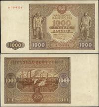 1.000 złotych 15.01.1946, seria A., Miłczak 122g