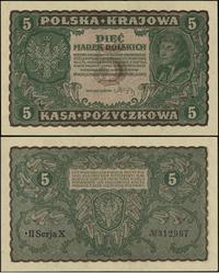 5 marek polskich 23.08.1919, II Serja X, pięknie