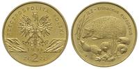 2 złote 1996, Jeż, Nordic-Gold, piękne, Parchimo