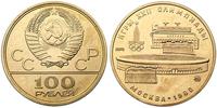 100 rubli 1978, XXII Olimpiada , złoto 17.33 g