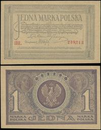 1 marka polska 17.05.1919, seria IBL, lewy i gór