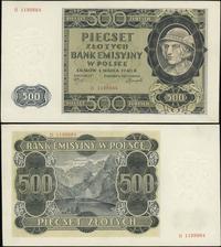 500 złotych 01.03.1940, seria B, Miłczak 98