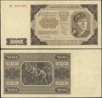 500 złotych 01.07.1948, seria BI, Miłczak 140c