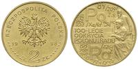 2 złote 1998, Warszawa, 100-lecie Odkrycia Polon