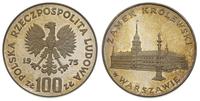 100 złotych 1975, Zamek Królewski w Warszawie, p