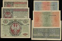 lot: 1, 2, 5 marek polskich 09.12.1916, 1 mkp (I