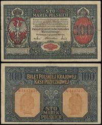 100 marek polskich 09.12.1916, 'Generał…', Miłcz